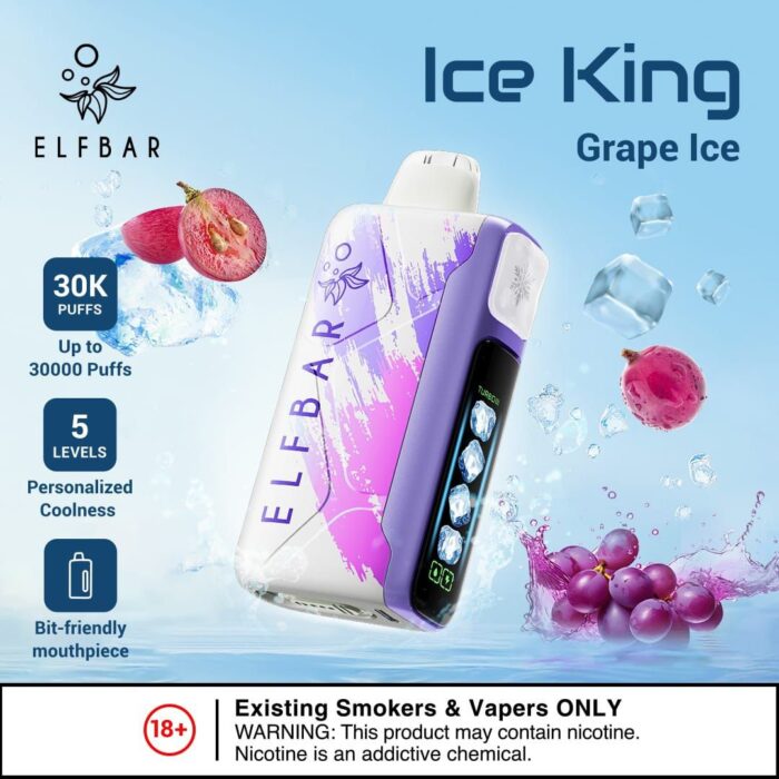 elf bar ice king 30000 puffs