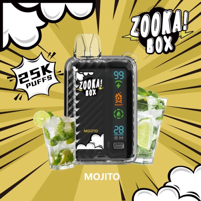 ZOOKA Box 25k DTL Disposable Vape in Dubai