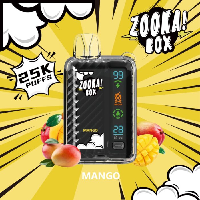 ZOOKA Box 25k DTL Disposable Vape in Dubai