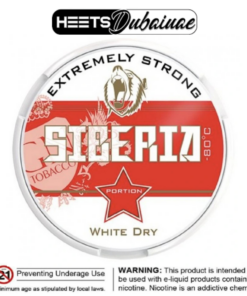 Siberia Extremely Strong White Dry Nicotine Pouches
