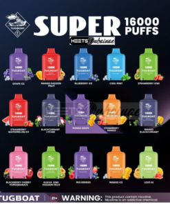 Tugboat Super 16000 Puffs Disposable Pod (Only Pod)