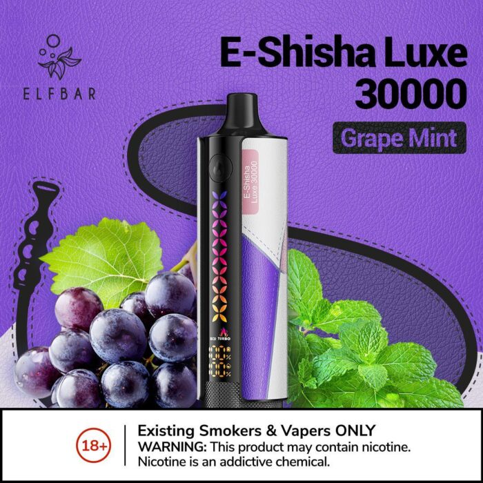 Elf Bar E-Shisha Luxe 30000 Puffs 20mg Disposable Vape