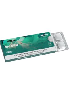 Minoa Nicotine Chewing Gum in Dubai UAE