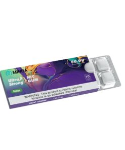 Minoa Nicotine Chewing Gum in Dubai UAE