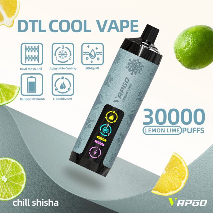 Vapgo Bar 30000 Puffs Chill Shisha Disposable Vape