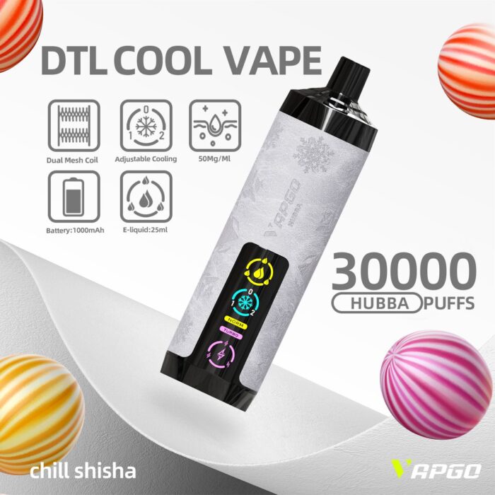 Vapgo Bar 30000 Puffs Chill Shisha Disposable Vape