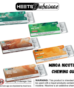 Minoa Nicotine Chewing Gum in Dubai UAE