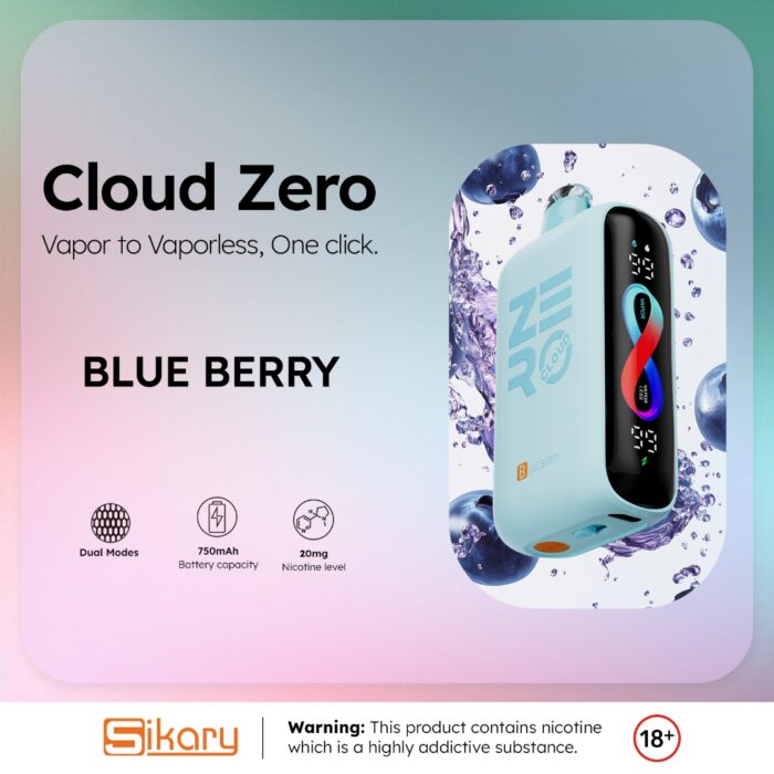 Cloud Zero 20000 Puffs Disposable Vape 20mg/2% Nicotine
