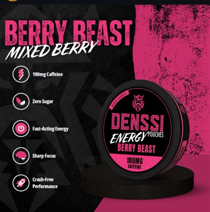 DENSSI Energy Pouches | Nicotine Pouches | Buy Snus in Dubai UAE