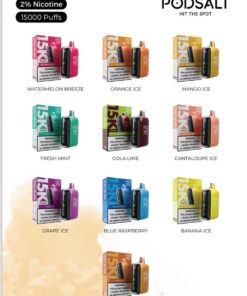 Podsalt 15000 Puffs 20mg Disposable vape