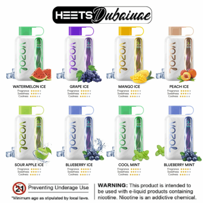 Vozol Star 40000 Puffs Disposable Vape | 5% Nicotine Vape in Dubai UAE