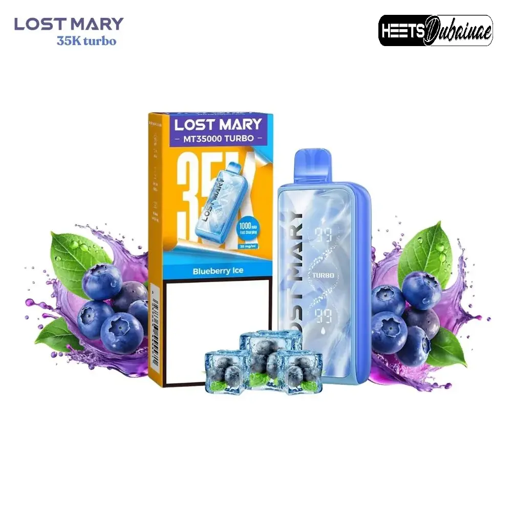 lost-mary-mt35000-turbo-blueberry-disposable-vape-heetdubai Lostmary MT35000 Turbo 20mg Disposable Vape