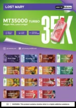 Lostmary MT35000 Turbo 20mg Disposable Vape