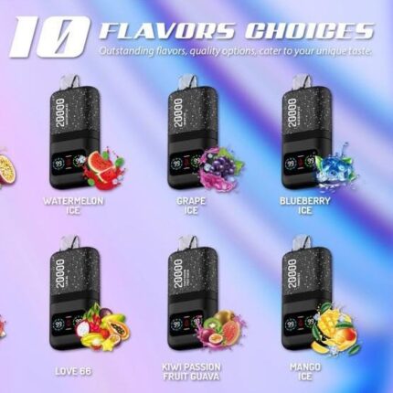 Zero Nicotine AIVONO Aim Magic 20k Puffs Disposable Vape