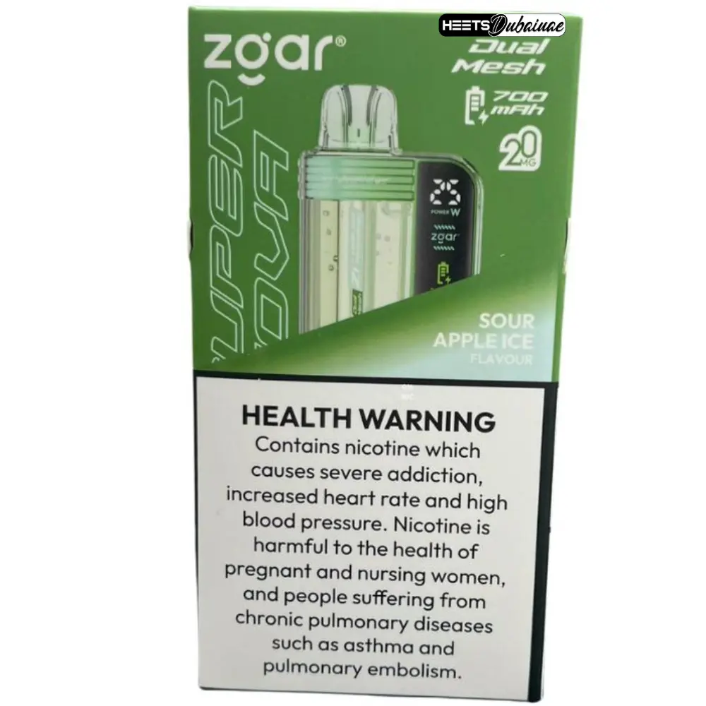 Zagar Super nova 30000 Puffs 20mg Disposable Vape