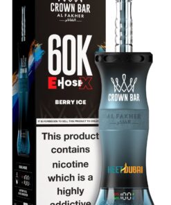 Crown Bar Al Fakher E Hose X 60000 Puffs Hookah Disposable Vape