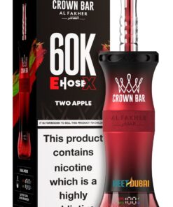Crown Bar Al Fakher E Hose X 60000 Puffs Hookah Disposable Vape