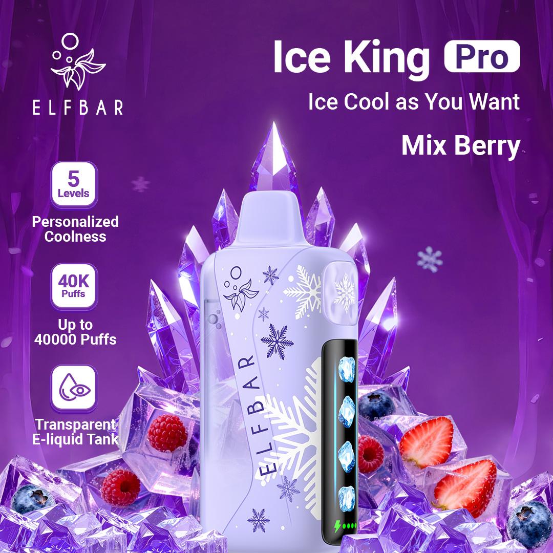 ELF Bar Ice King Pro 40k Disposable Vape 11 ELF Bar Ice King Pro 40k Disposable Vape