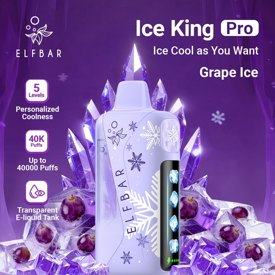 ELF Bar Ice King Pro 40k Disposable Vape 5 ELF Bar Ice King Pro 40k Disposable Vape