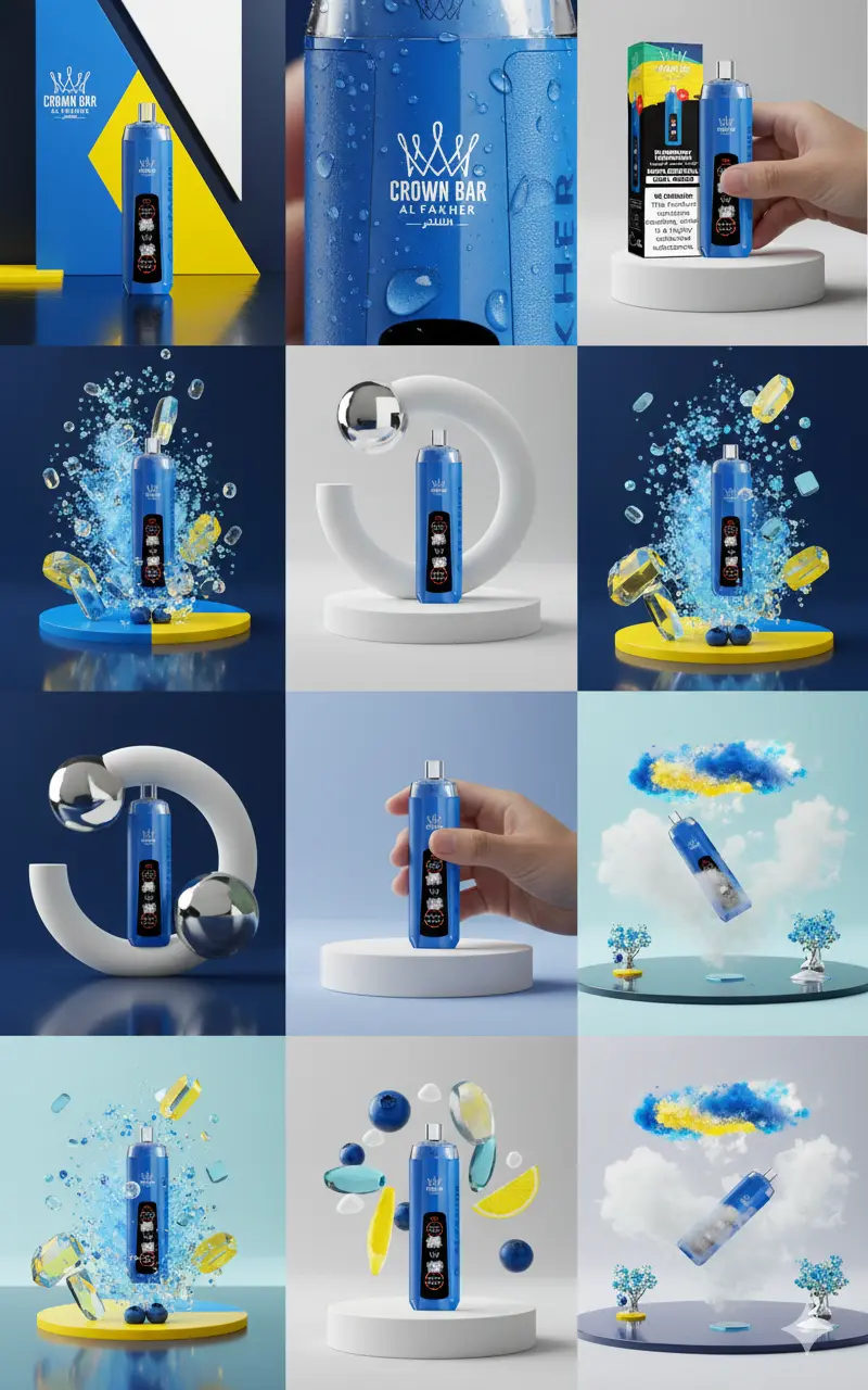 Al Fakher Crystal 8000 Puffs Disposable Vape