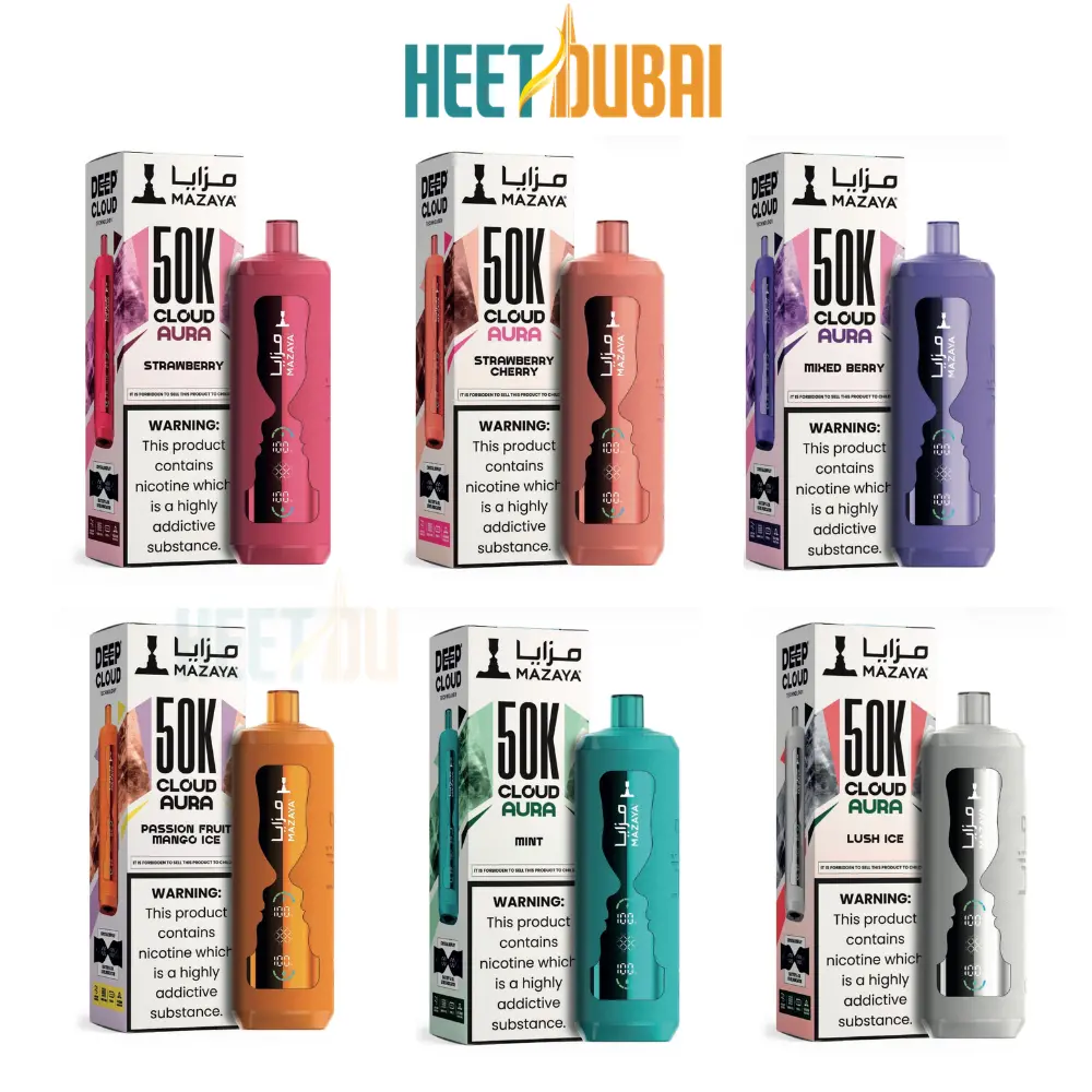MAZAYA CLOUD AURA 50000 Puffs 6mg Disposable Vape