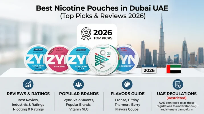 Best Nicotine Pouches in Dubai UAE (Top Picks & Reviews 2026)