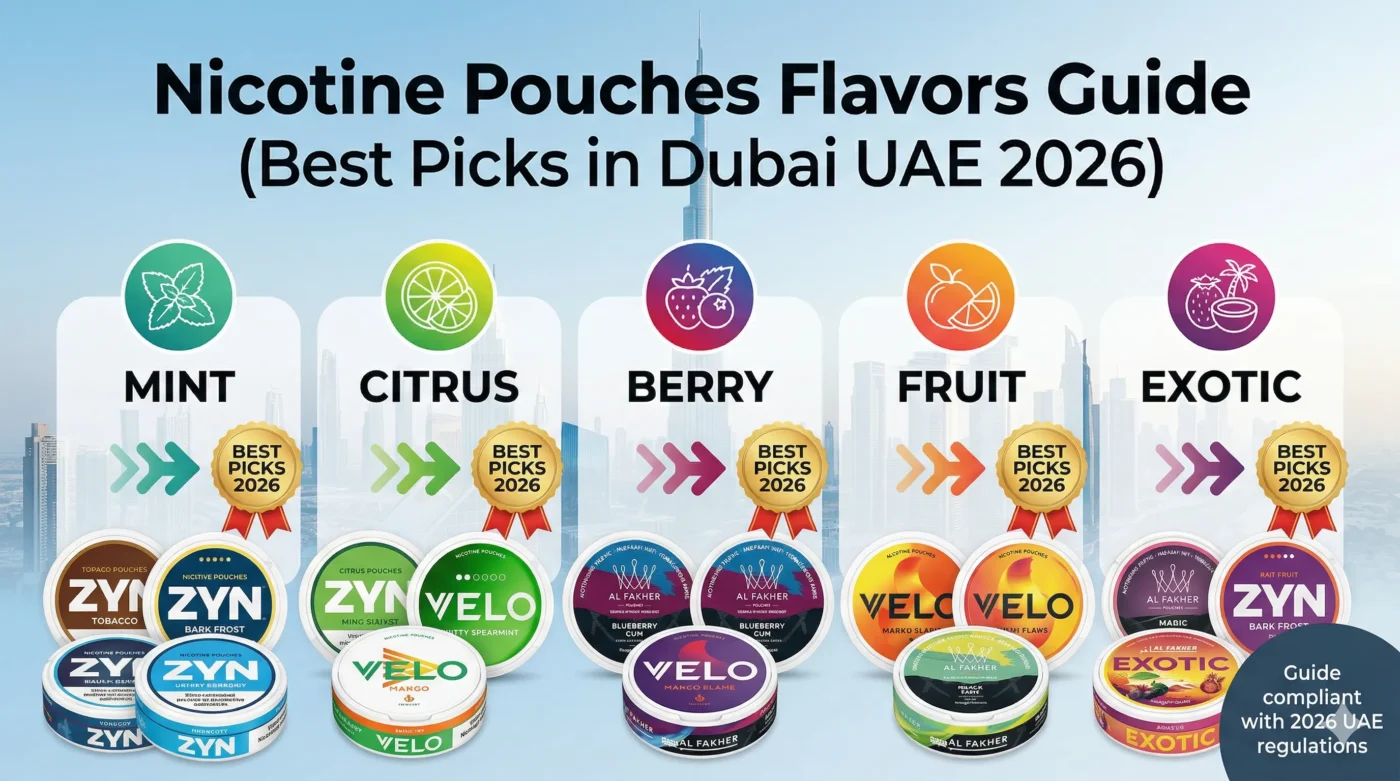 Nicotine Pouches Flavors Guide (Best Picks in Dubai UAE 2026)