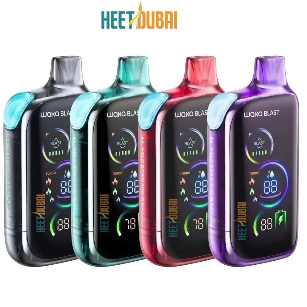 WAKA 50K Ice Blast Disposable Vape 50000 Puffs in Dubai UAE